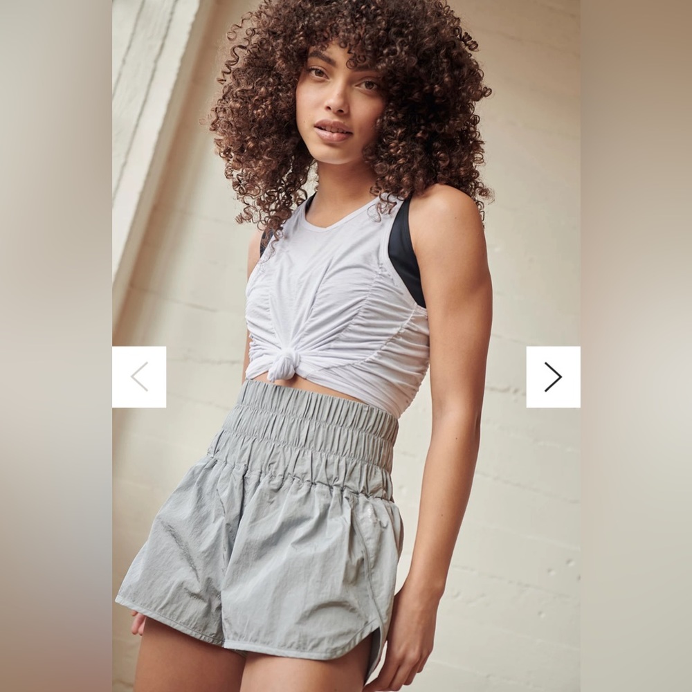 Free people way home shorts grey